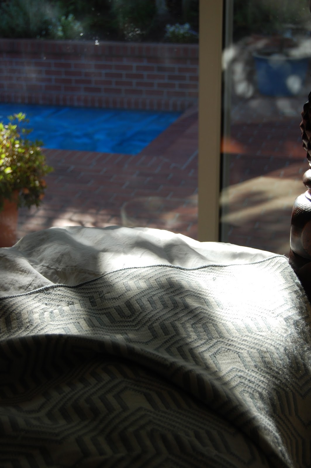 dart board in summer house