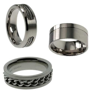 mens titanium ring