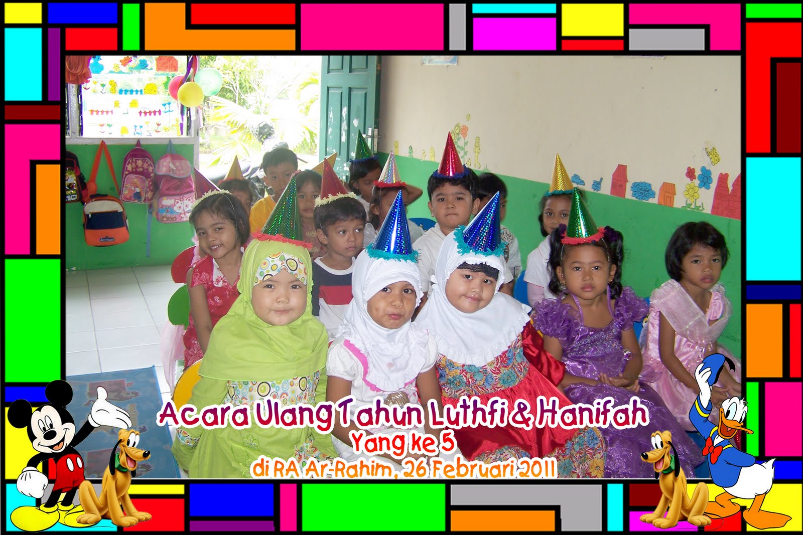 acara Ulang Tahun anak-anak di sekolah