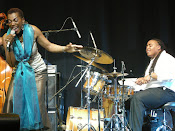 Carmen Lundy (vocals) & Jamison Ross (drums)