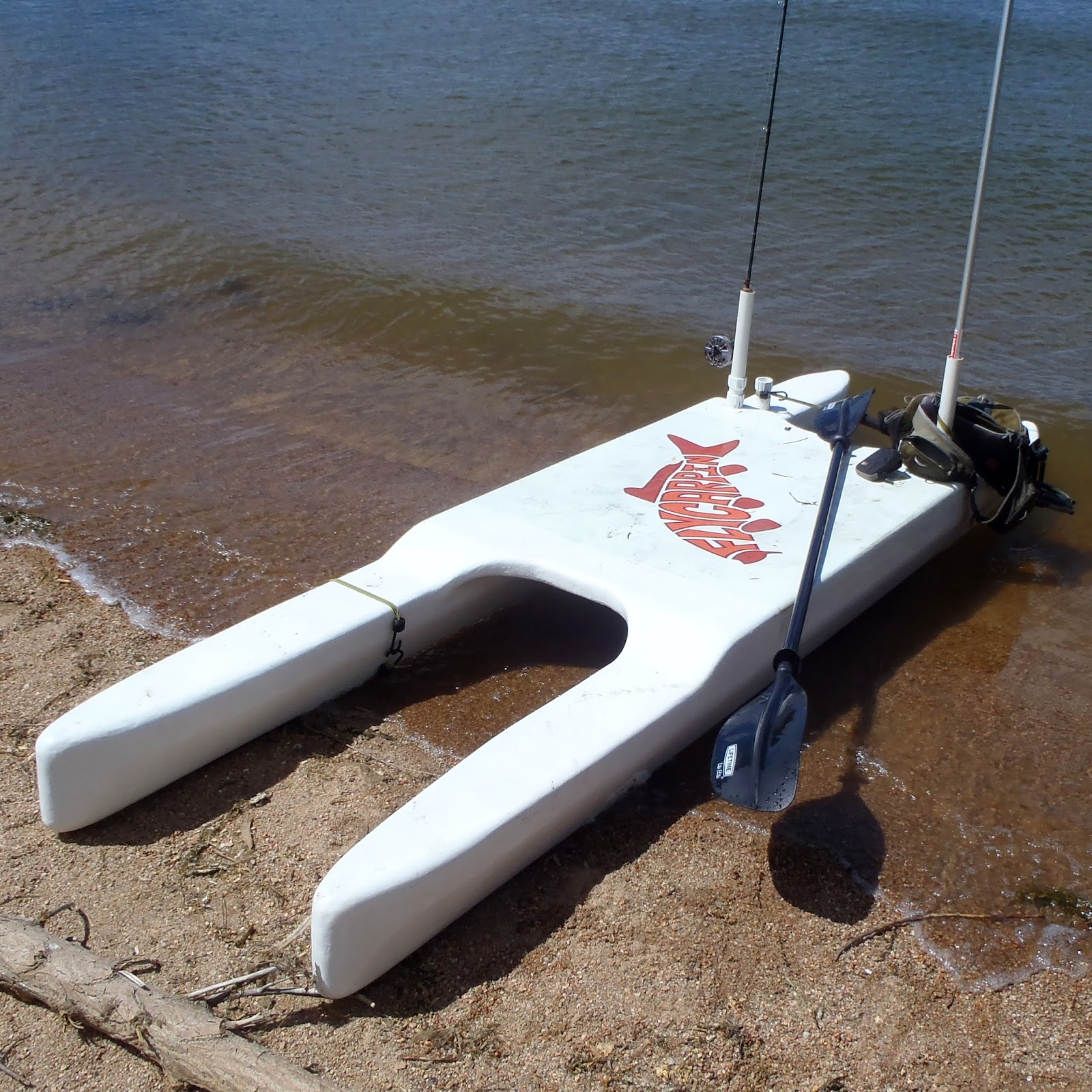 FlyCarpin DIY Standamaran Stand Up Paddleboard Plans
