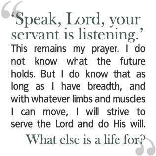 From Thomas Peters: Reflections on My Time Away