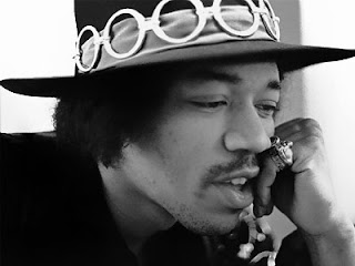 Jimi Hendrix Pensativo