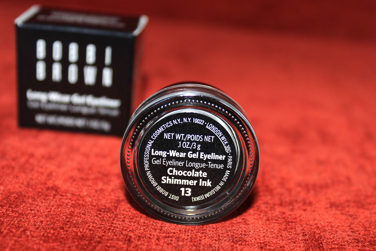 
Bobbi Brown, Eyeliner Black Ink, Eyeliner Chocolate Shimmer Ink, Long-Wear Gel Eyeliner, Review