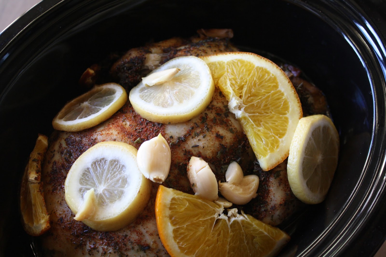 Cooking For A Better Tomorrow Citrus Herb Crock Pot Chicken