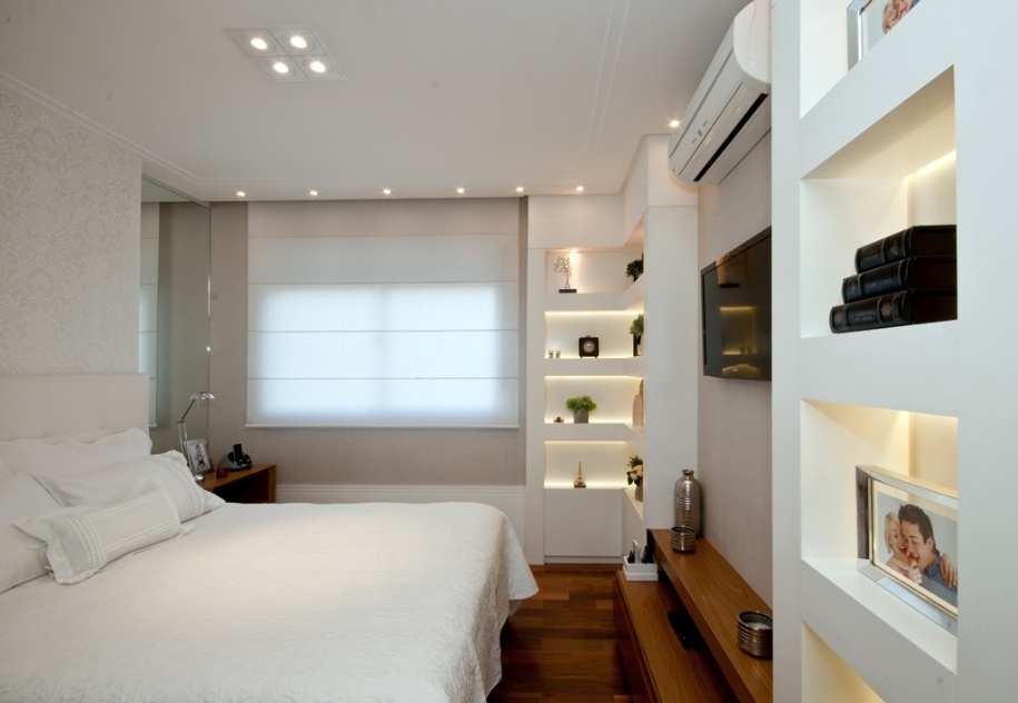 Construindo minha casa clean: quartos decorados com piso de ... Sala de casa sofisticada com o piso porcelanatoiso