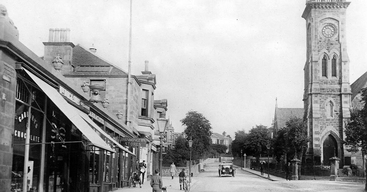 Tour Scotland Photographs Old Photograph Cupar Road NewportonTay