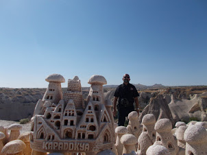 At a souvenir shop at "Goreme Panoramic Viewpoint"