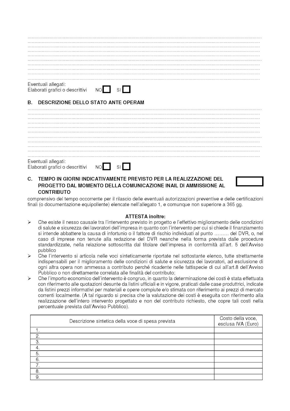 Moreno Tini Sicurezza Lavoro E Cantieri SCHEMI PERIZIE MODELLO B1 Moreno Tini Sicurezza Lavoro E Cantieri SCHEMI PERIZIE MODELLO B1