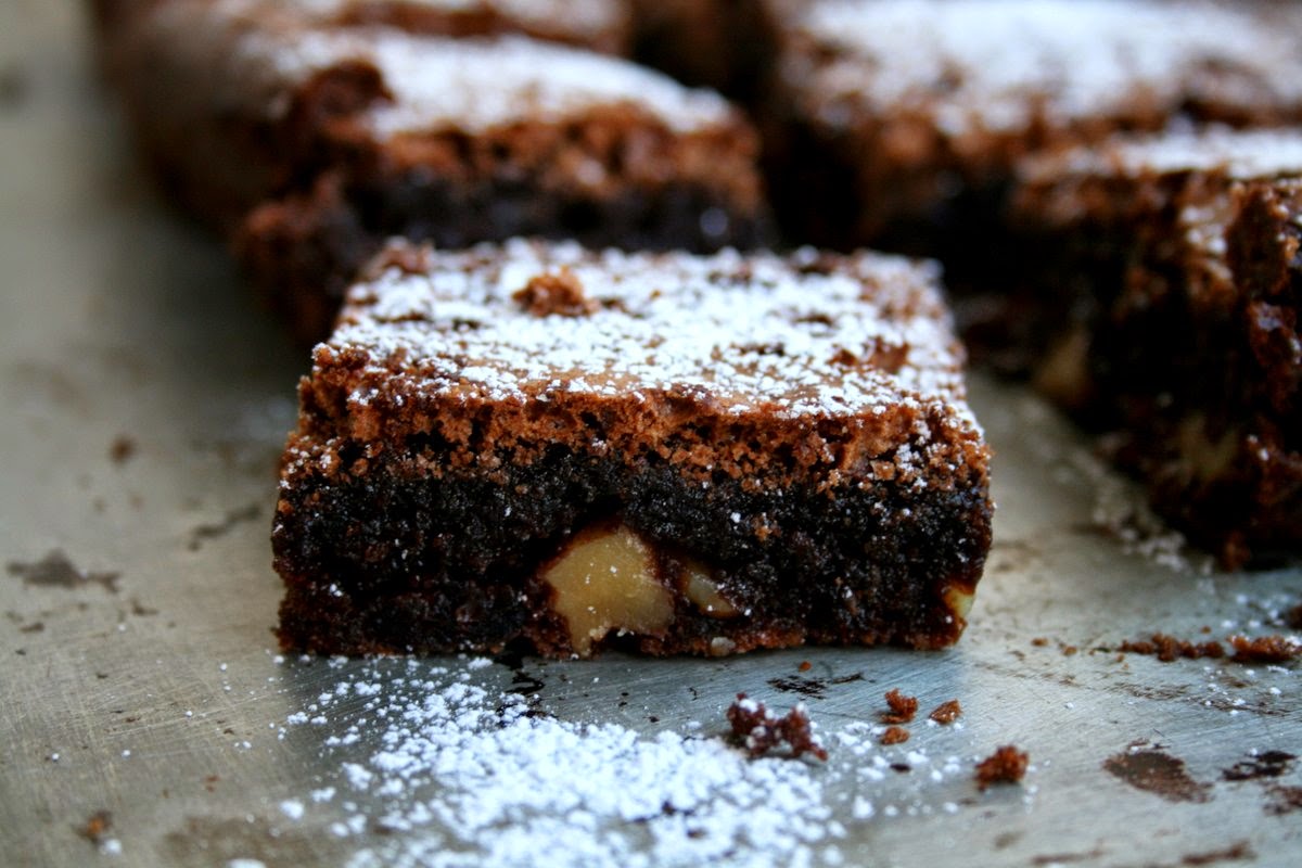 Cupcakes & Couscous Chocolate, Walnut & Cranberry Brownies