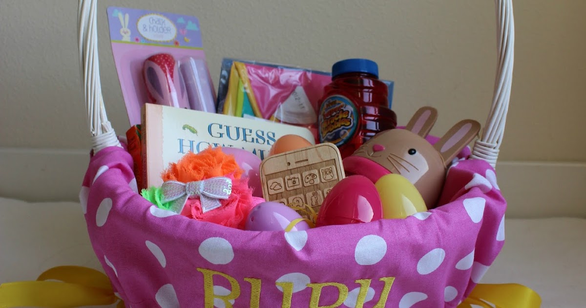 We G Three Ruby's First Easter Basket