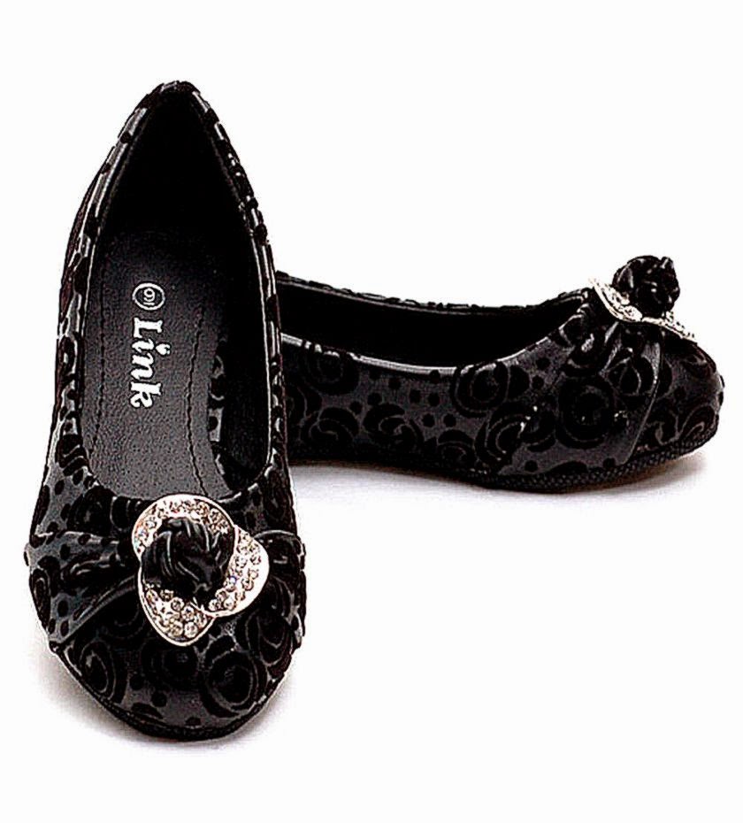 Girls Black Velvet Flocked Slip On Dress Shoes Toddler 9 Little Girls Black Velvet Flocked Slip On Dress Shoes Toddler 9 Little