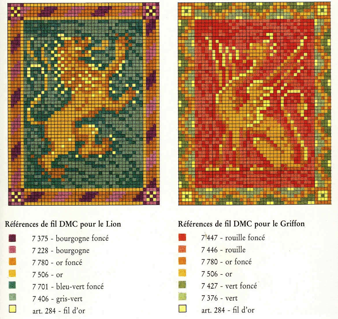 Medieval Cross Stitch free Schemi a punto croce gratis