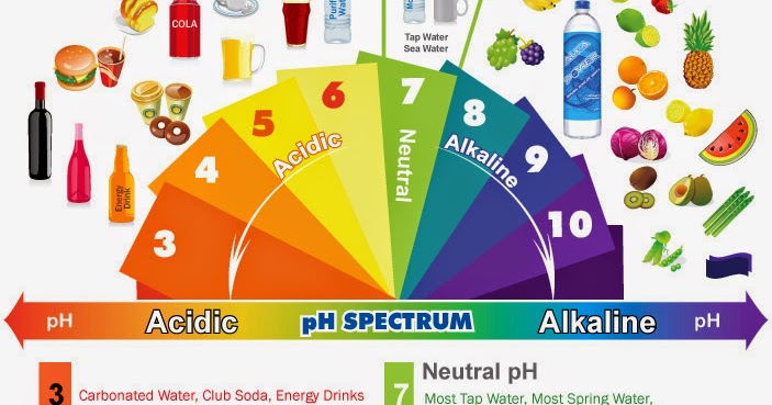 Ph Spectrum Food Chart