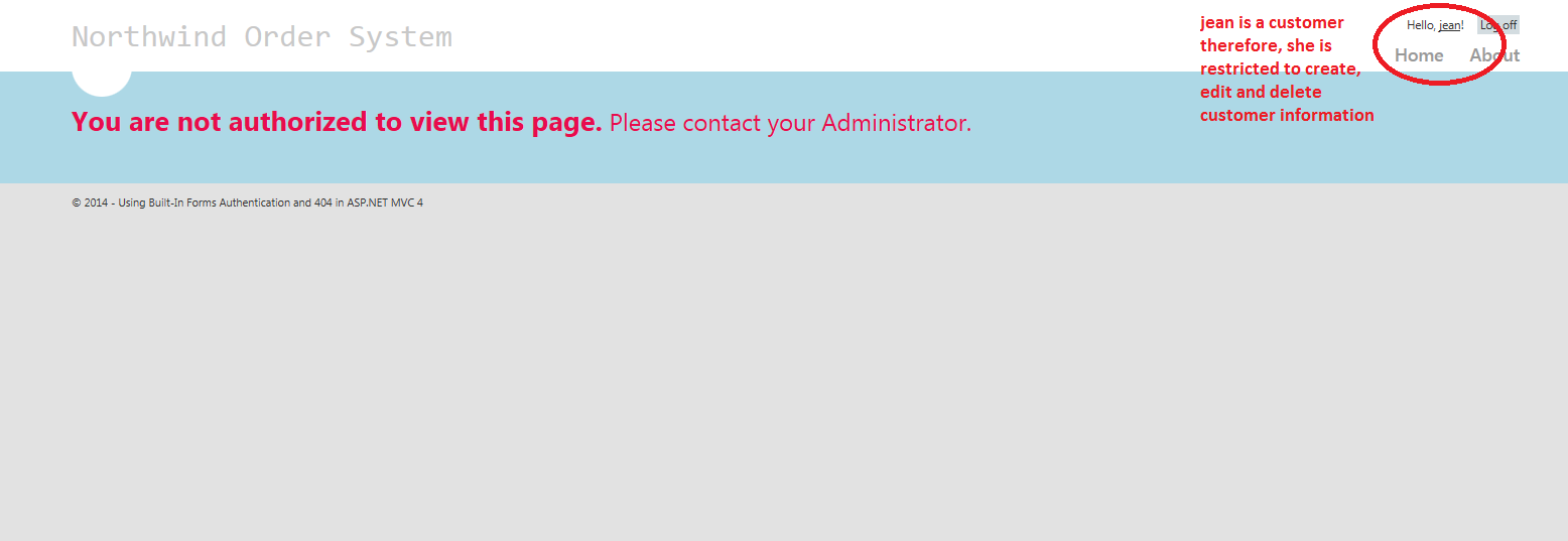 MVC 4 Builtin Form Based Authentication GENE