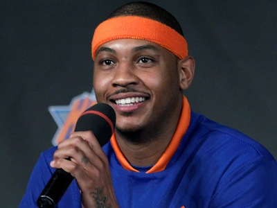 The fact is Carmelo is here! The fact is Carmelo is here!