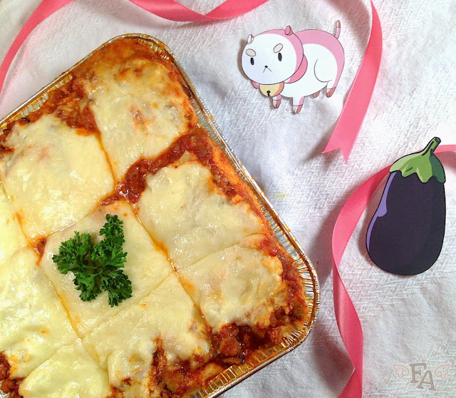 Bee and Puppycat lasagna