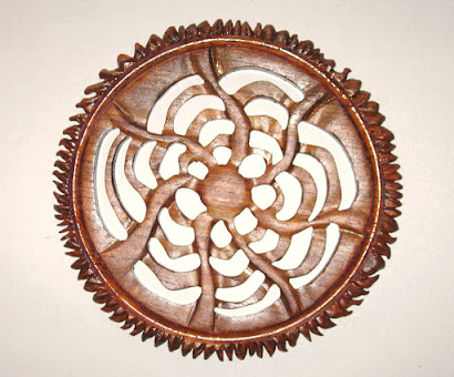 mahogany carving