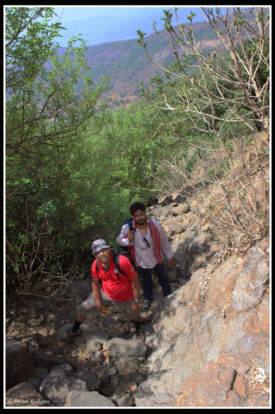 Visapur Trek route Visapur trek route