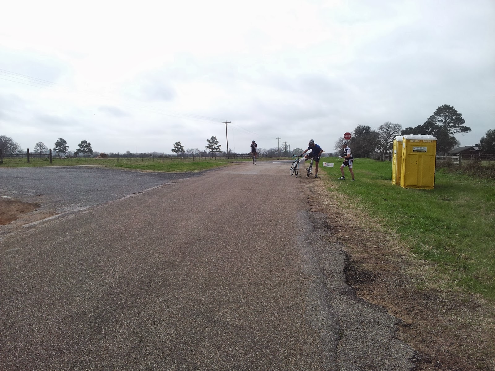 MS 150 ride bicycle training in Waller Texas just outside Houston TX