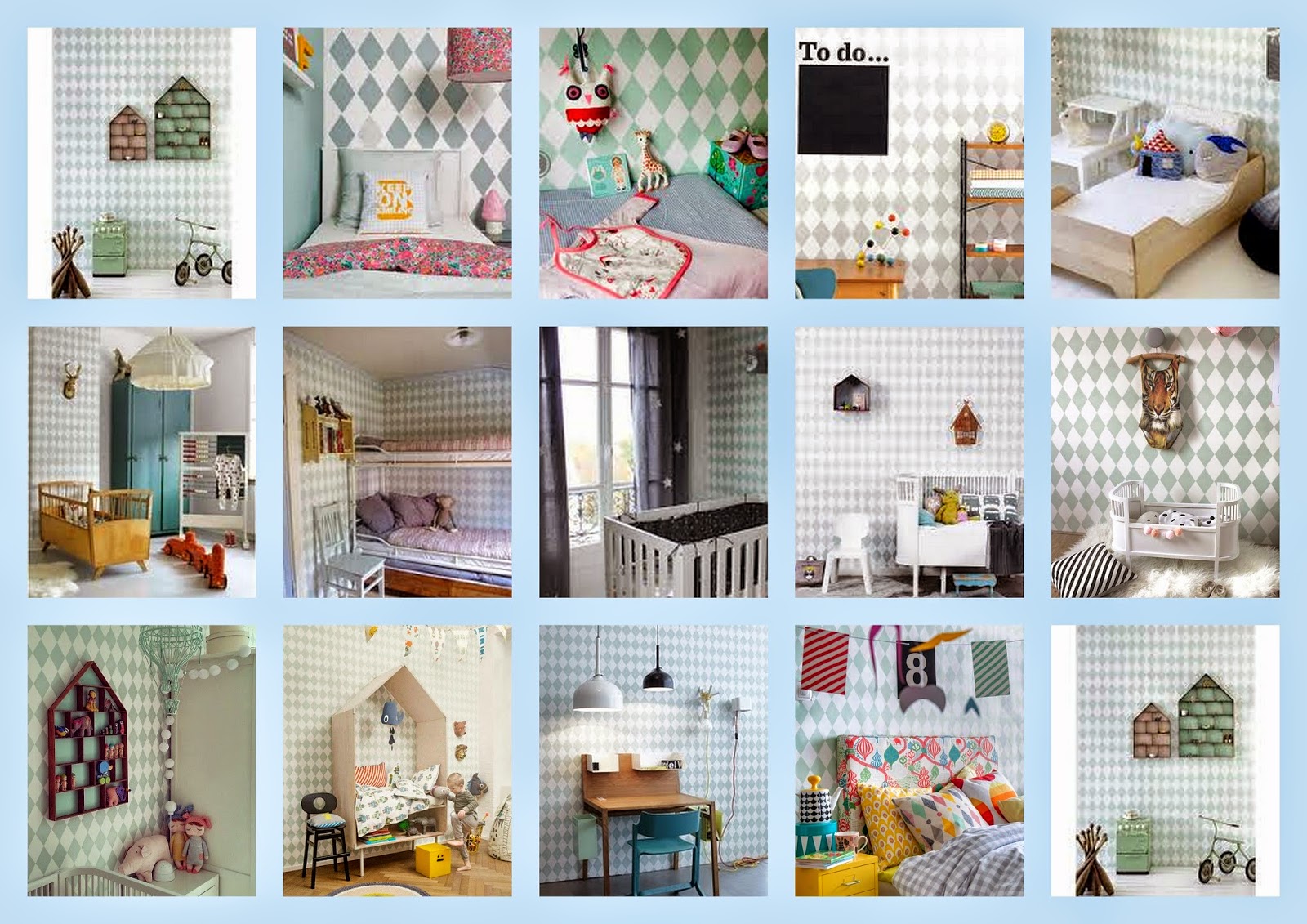 Koperroze: chambre sieste (binnenkort ook met ikea kura) pinspiratie