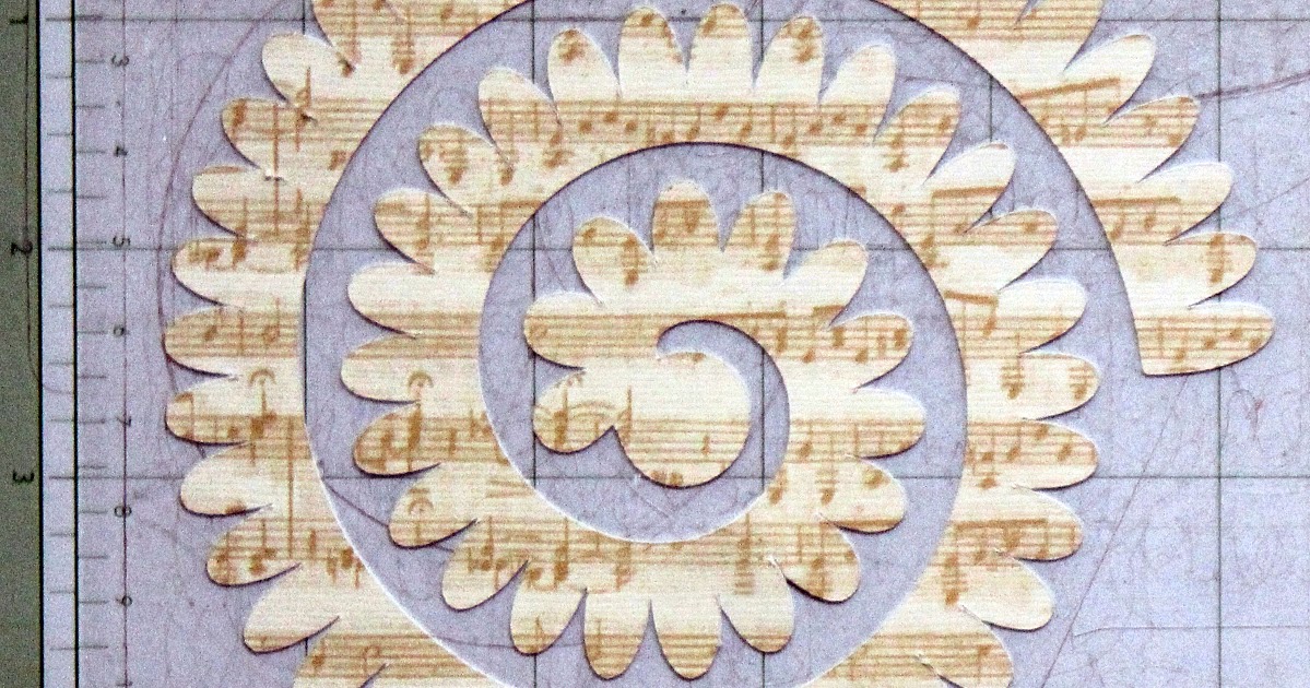 Fantabulous Cricut Challenge Blog Quick Tip Tuesday Rolling Flowers