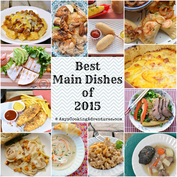 Best Main Dishes of 2015