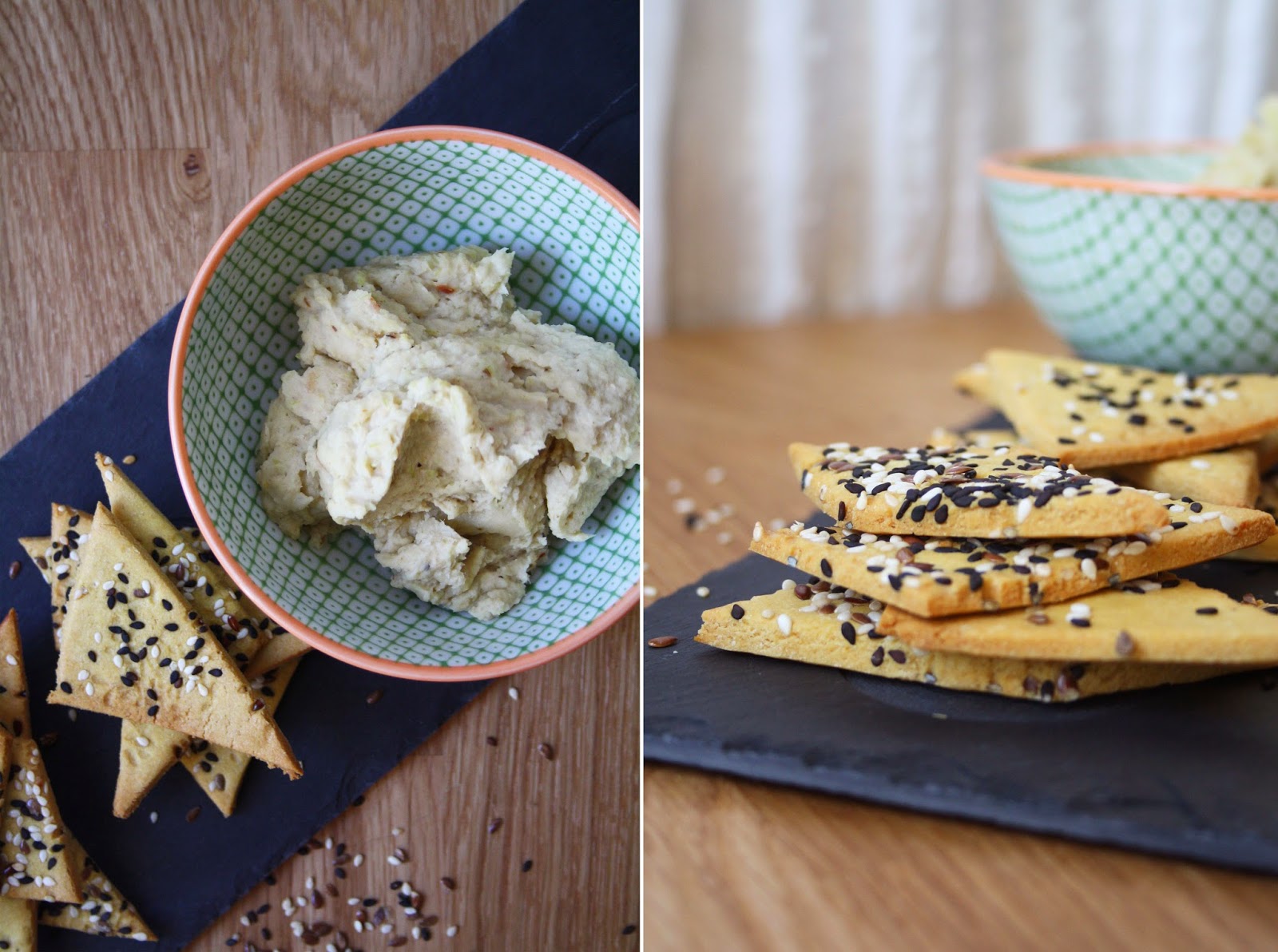 Sevengrams SESAME SPRINKLED CHICKPEA CRACKERS WITH A ROASTED LEEK AND