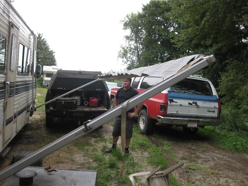 How to Replace RV Slide Topper Awning Fabric Our RV Life