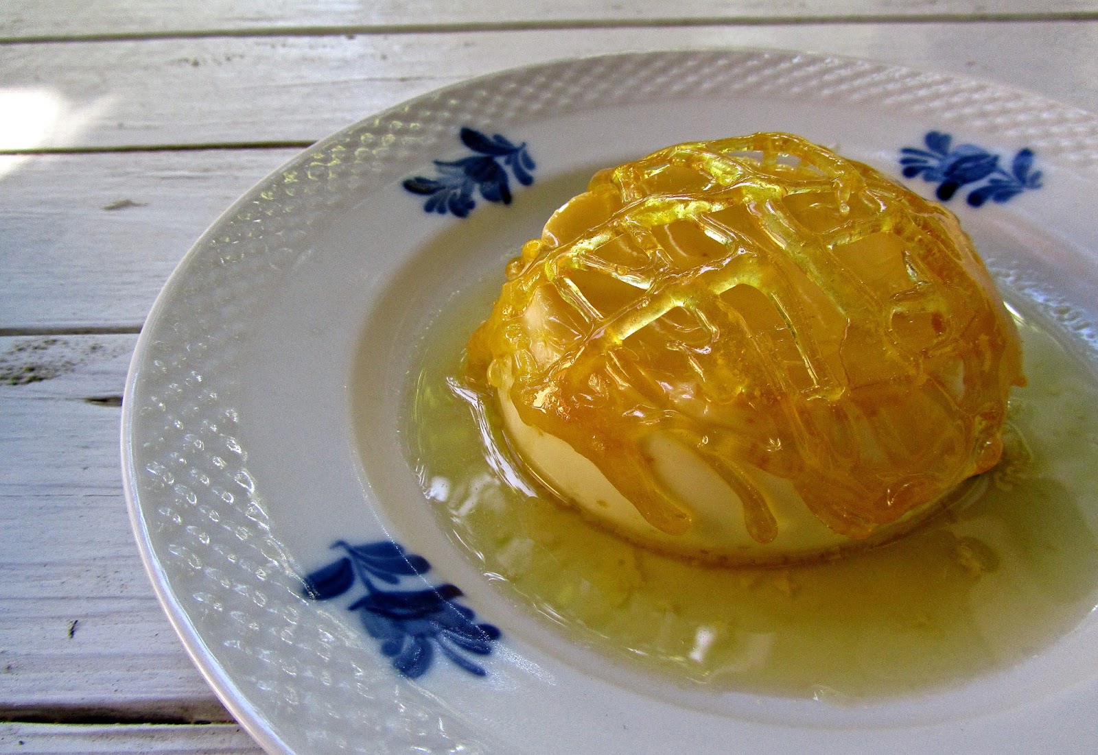 Crème Caramel with a Caramel Cage (GF) Assaggiare