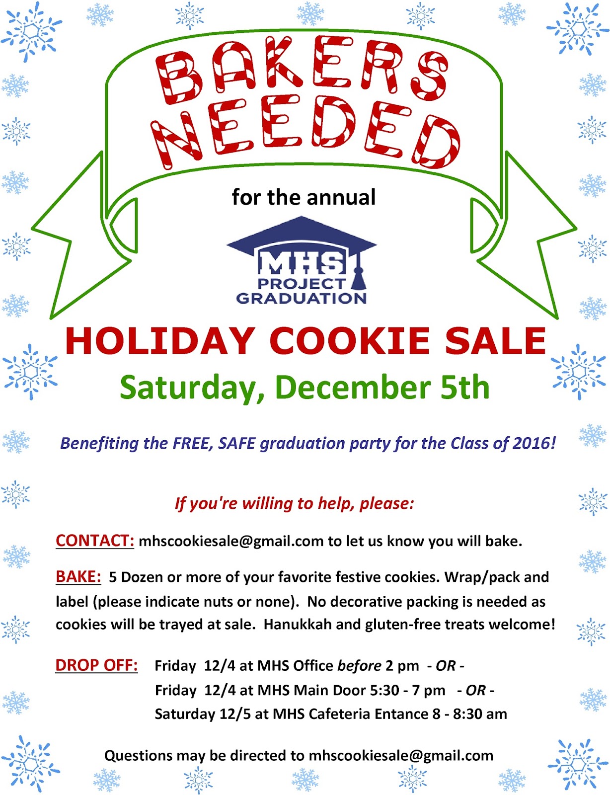 middletowneye Bakers and Buyers Needed