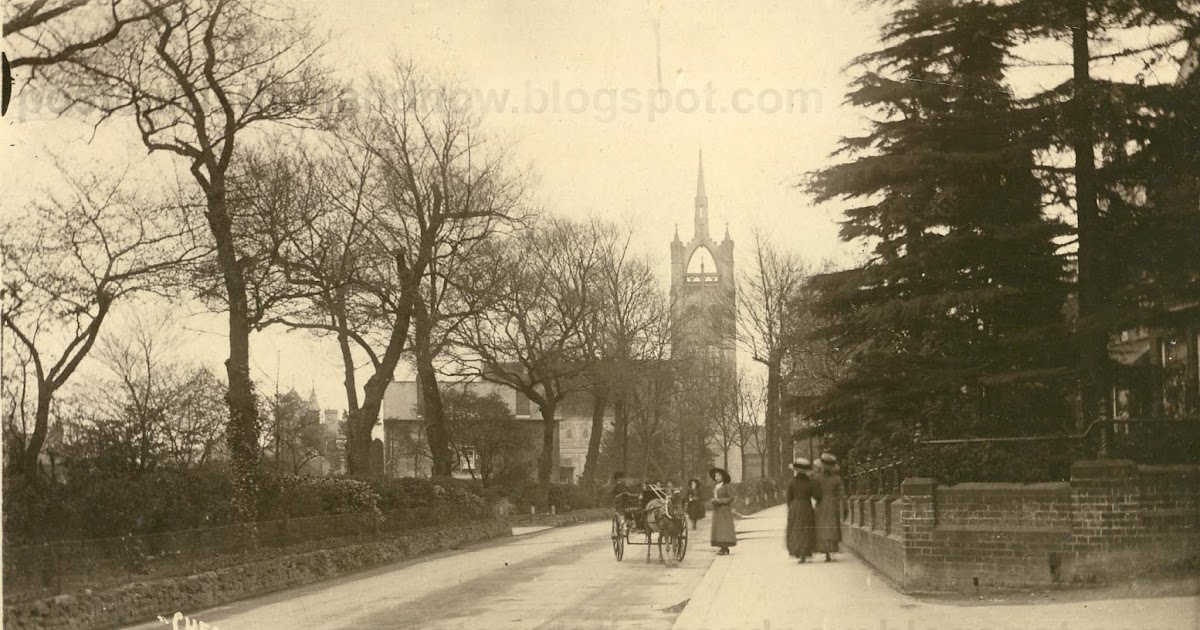 Postcards Then and Now: Sutton, Surrey, Cheam Road c1910 (2)