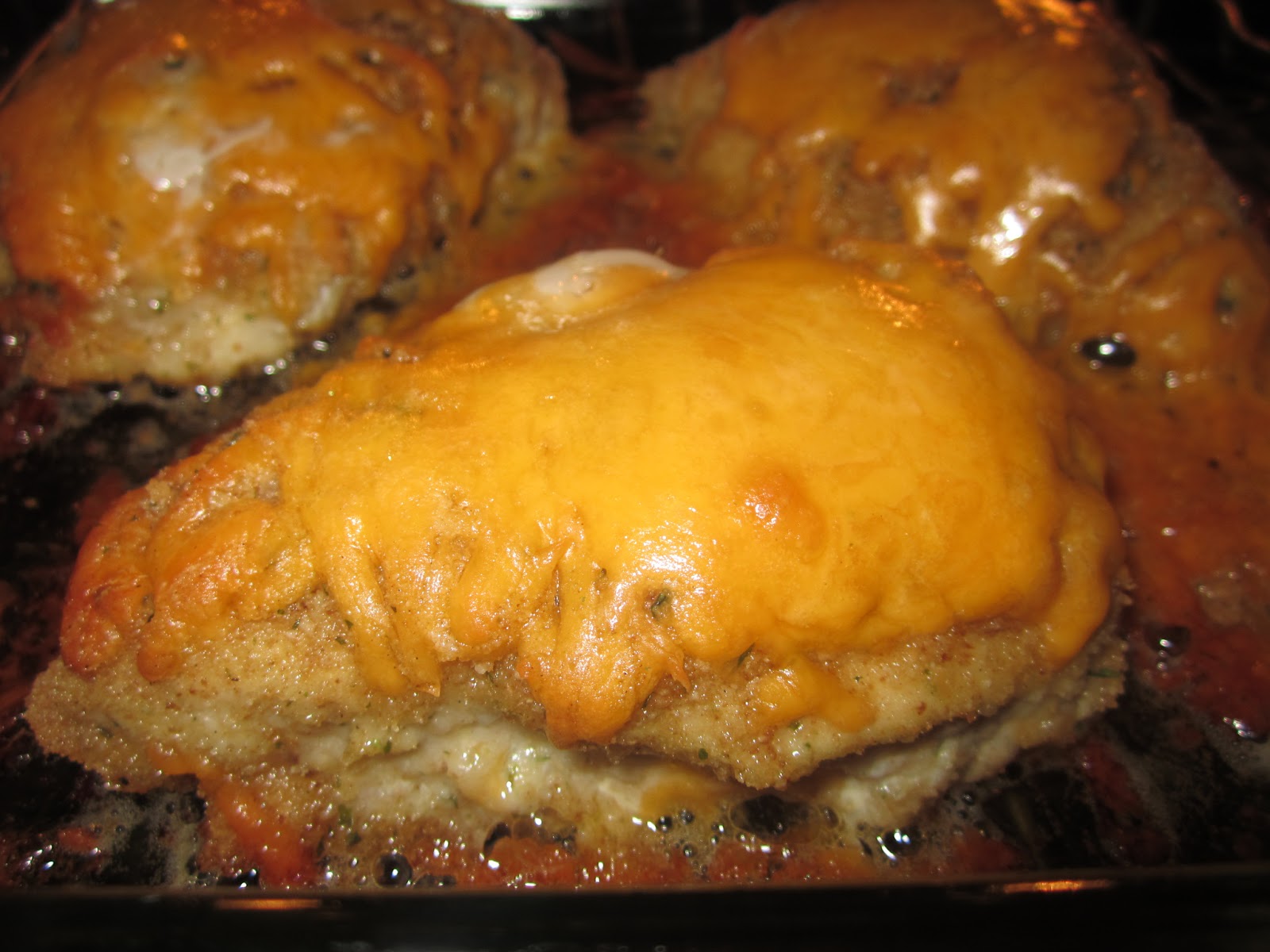 From Sarah's Kitchen to Yours Breaded Cheddar Chicken