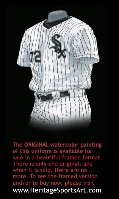 white sox jersey history