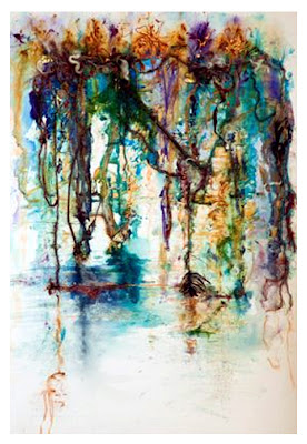 mixed media, collage, painting Chris Marshall, fine art