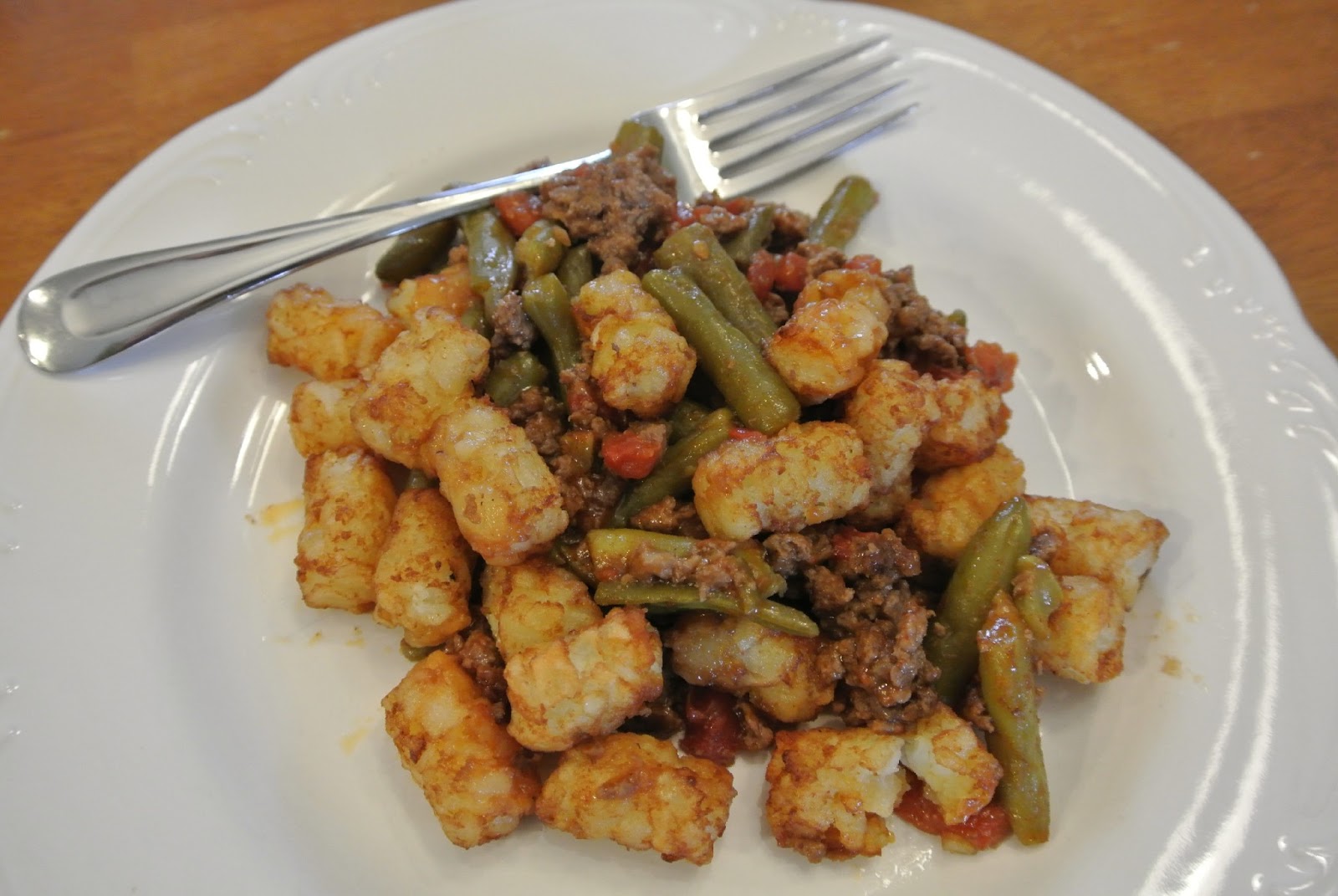Green Bean Hamburger Casserole {DairyFree}