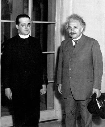 Einstein con Lemaître