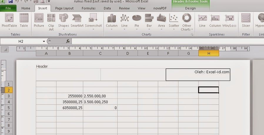 Membuat Header Di Excel 2010 | bagaimana cara membuat header dan footer di excel 2010 Membuat Header Di Excel 2010 | bagaimana cara membuat header dan footer di excel 2010
