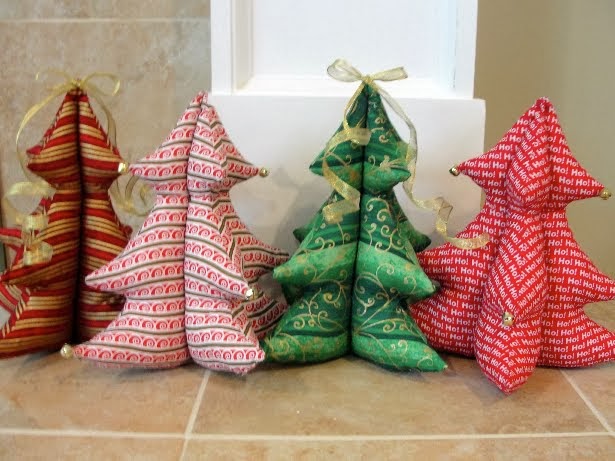 Christmas Sewing Projects - Christmas Trees : Behind Mytutorlist.com