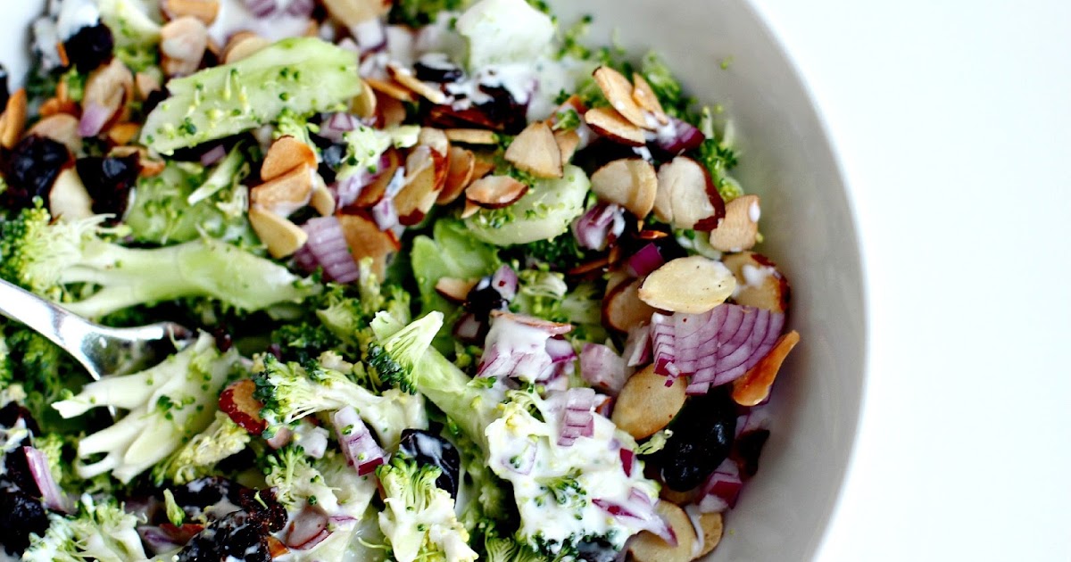 Milk and Honey Broccoli Slaw with Buttermilk Dressing
