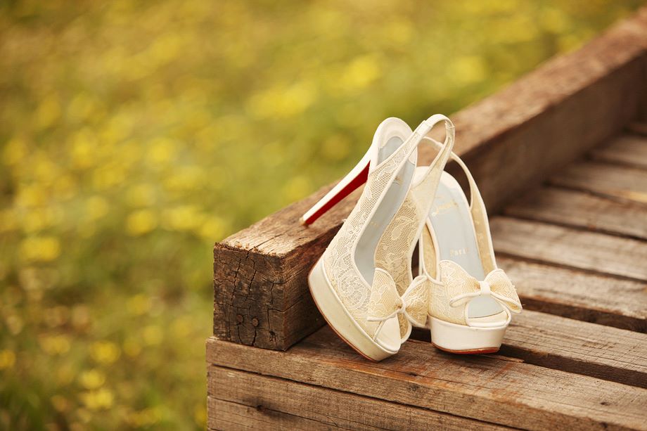 The Perfect Bridal Shoes - Christian Louboutin Bridal Heels!!!