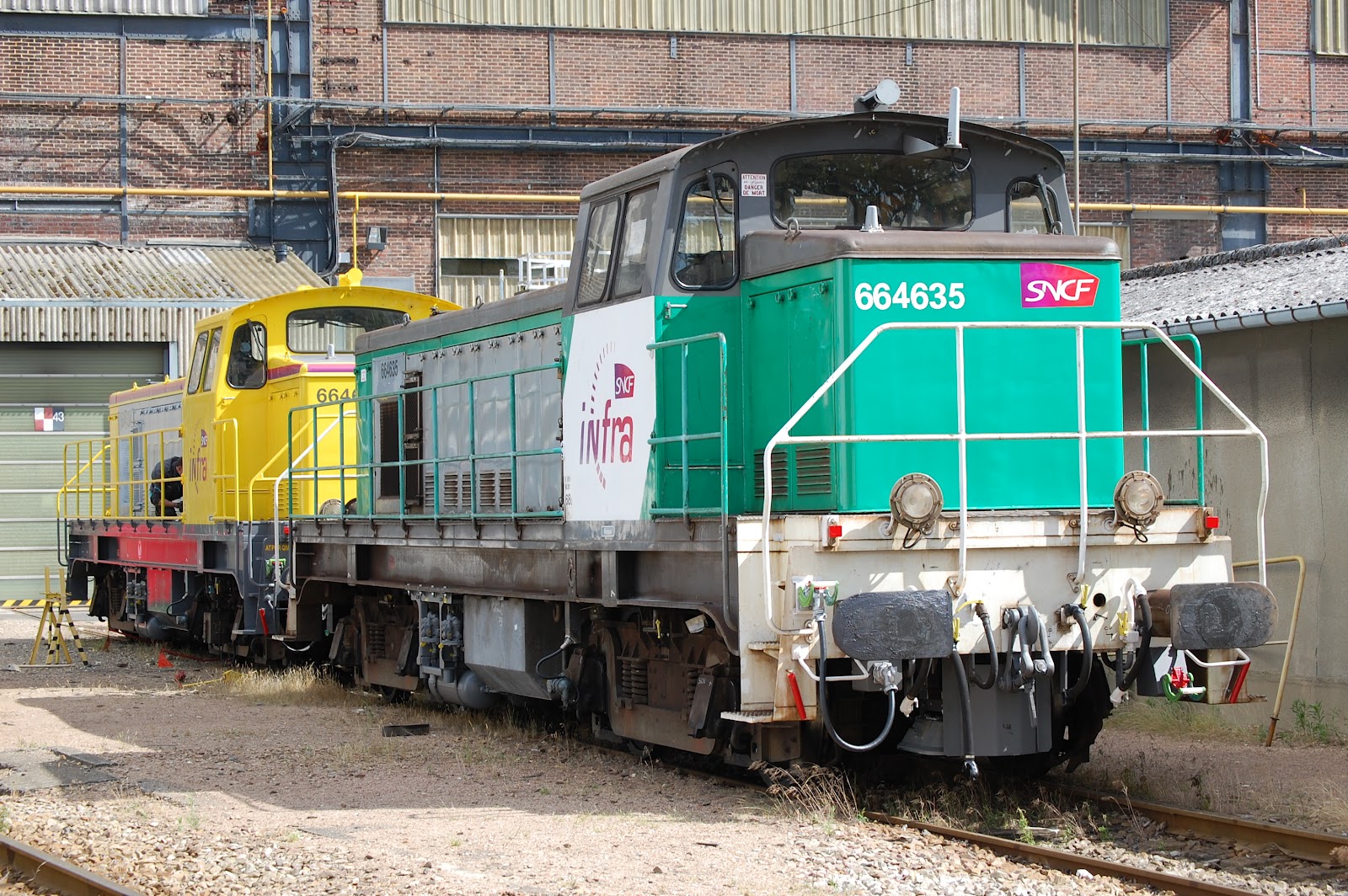 LA PASSION DU TRAIN Technicentre de Rouen 4 Mares