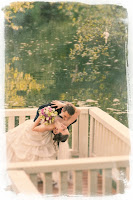 A dip and kiss on the dock at Sanders Estate The dock at Sanders Estate is the place to dip and kiss