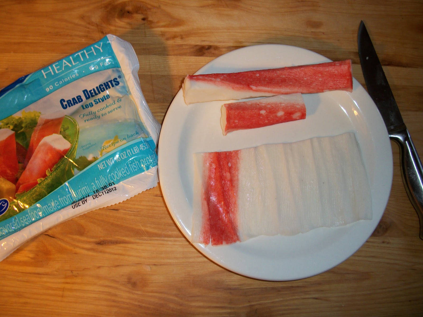 Cooking with love ! Cipsuri de surimi ( Surimi baked cips )