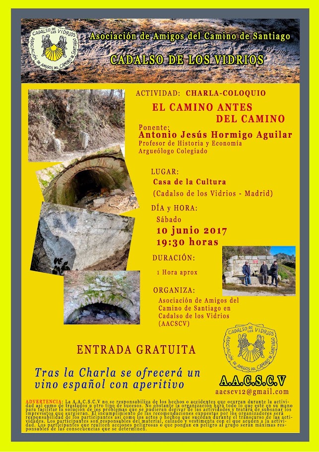 CHARLA: EL CAMINO ANTES DEL CAMINO