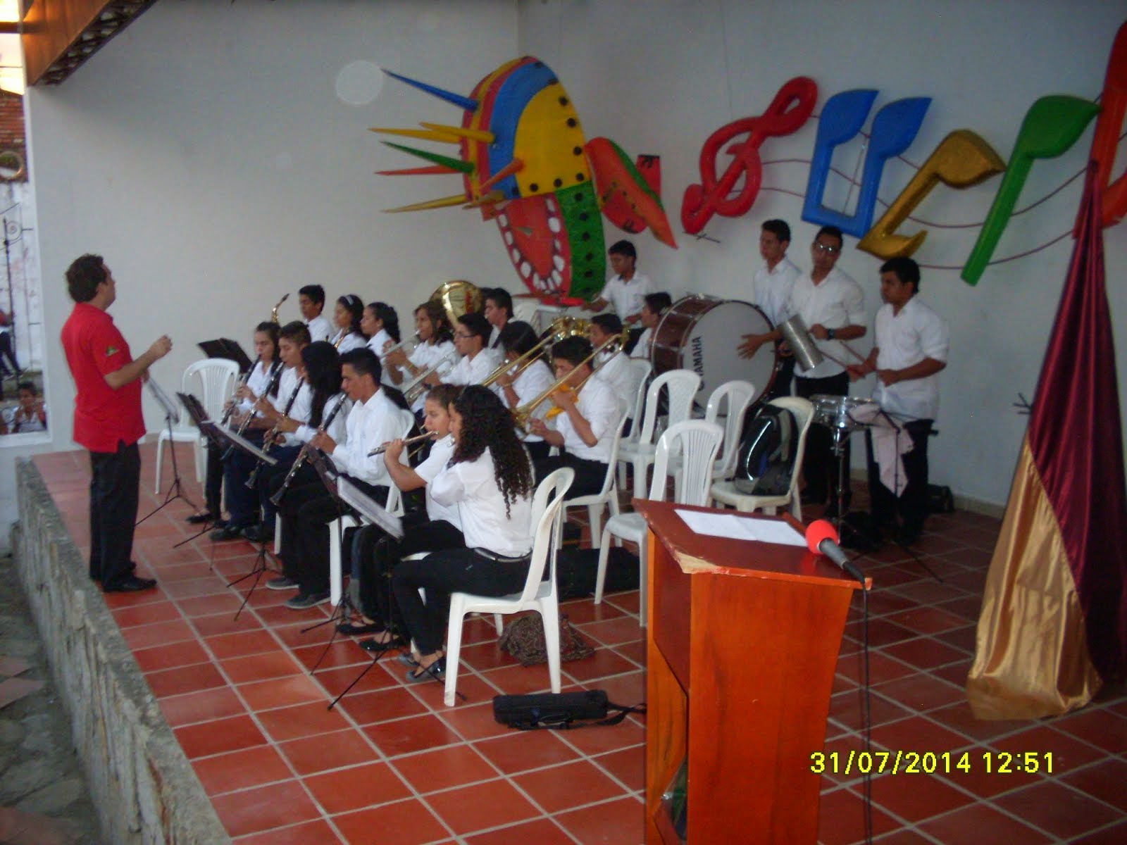 Banda Estudiantil Municipal de la Casa de la Cultura de EL ESPINAL