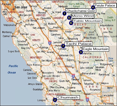Map of Central California Cities