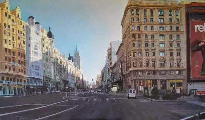Городские пейзажи. Jose Manuel Cajal