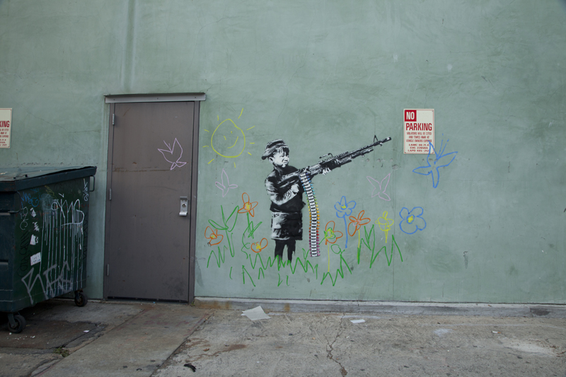Banksy Mickey Minnie