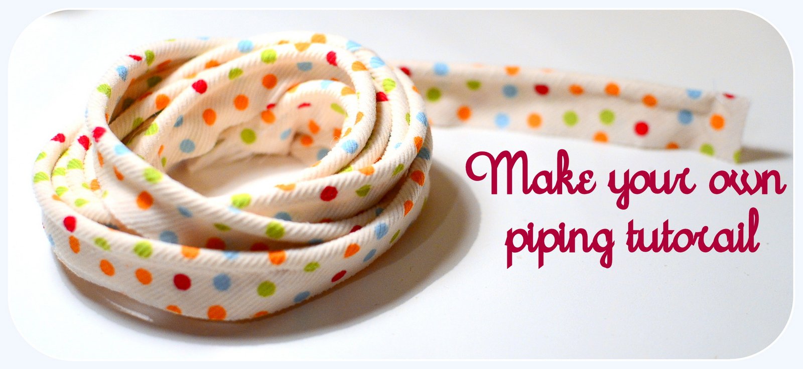Jane of all Trades Make your own piping tutorial